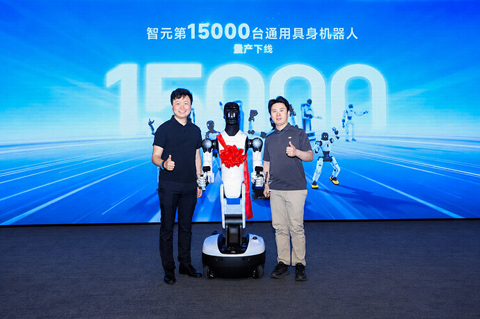 15-тысячный робот-гуманоид компании AGIBOT сошел с производственной линии|690