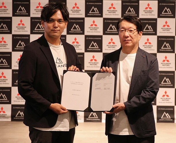 Mitsubishi Motors подписывает Меморандум о взаимопонимании с Highlanders о сотру|690